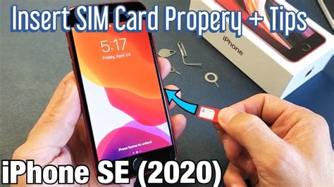 How to Install SD Card in Apple iPhone SE (2020) Phone.